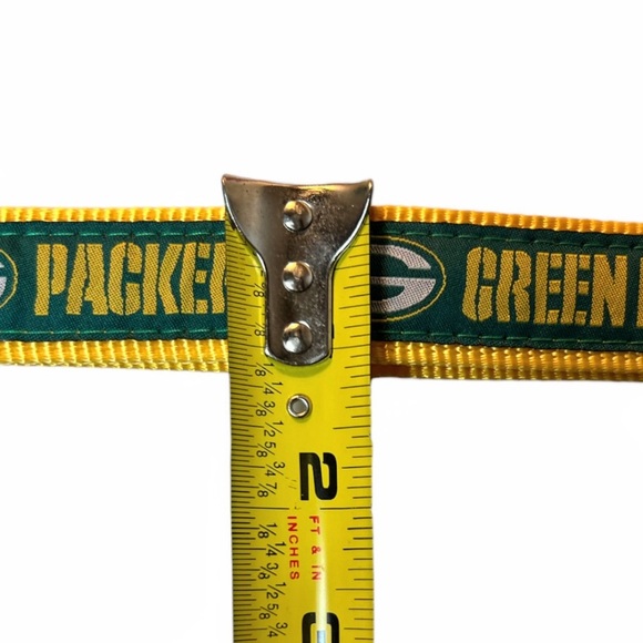 NFL Green Bay Packers Dog Collar - Heavy-Duty, Durable & Adjustable, Size Large - Picture 14 of 14
